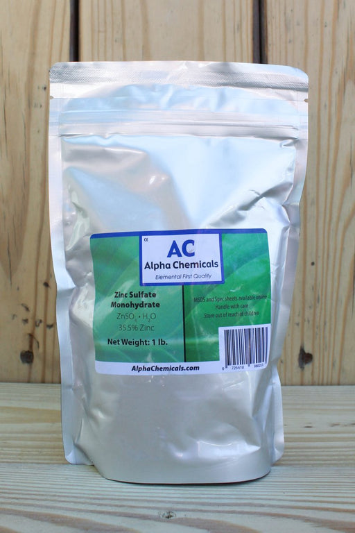 Zinc Sulfate Powder, Ag & Livestock - 1 lb - Seven Springs Farm Supply