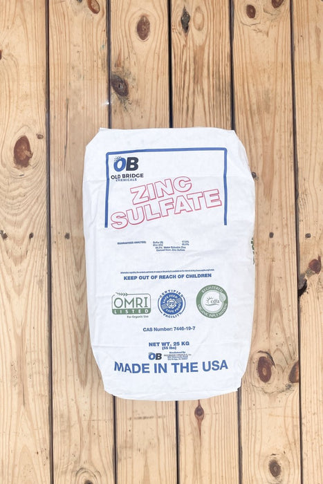 Zinc Sulfate Powder, Ag & Livestock - 55 lb Bag - Seven Springs Farm Supply