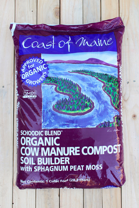 Coast of Maine Schoodic Blend Compost - 1 Cu Ft Bag
