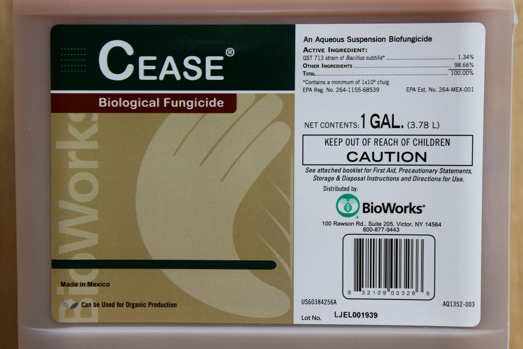 Cease Biofungicide - 1 Gallon