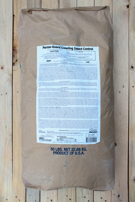 Diatomaceous Earth (DE) Crawling Insect Control - 50 lb Bag