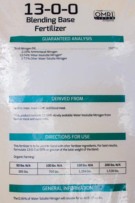 Nature Safe Organic Nitrogen Fertilizer (13-0-0) - 50 lb Bag