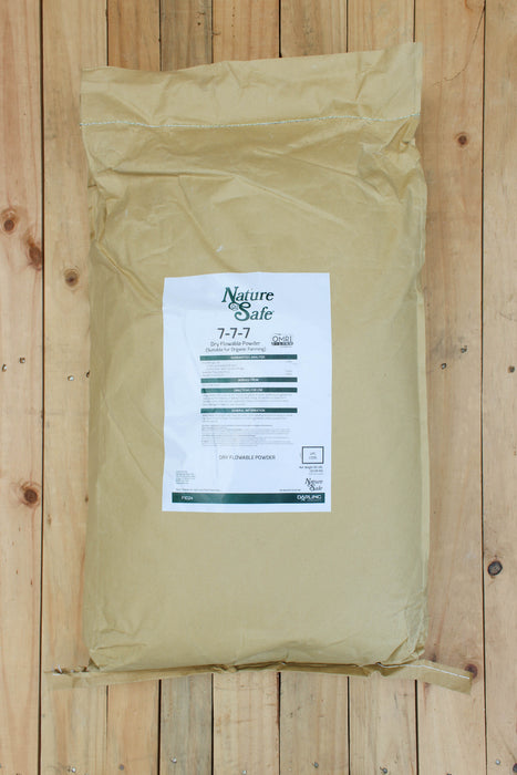 Nature Safe (7-7-7) Soluble Powder - 50 lb Bag