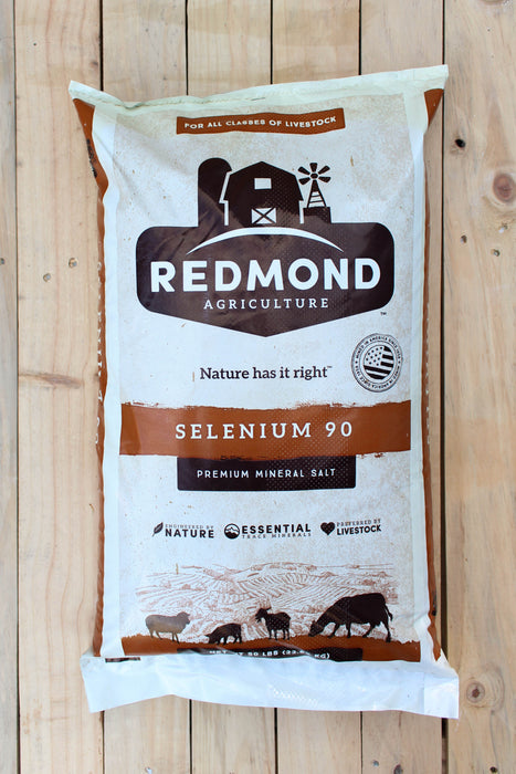 Redmond Selenium 90 Mineral Salt - 50 lb Bag