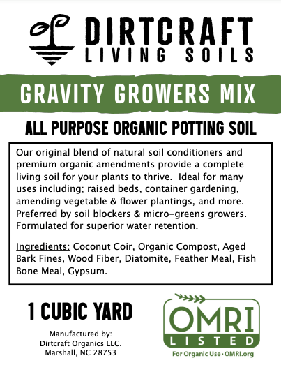 Dirtcraft Gravity Growers Mix - 1 yd