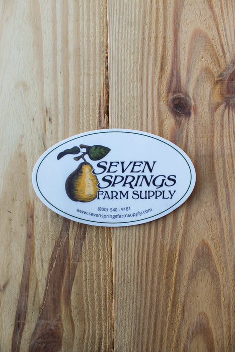 Seven Springs Farm Supply Sticker - Oval