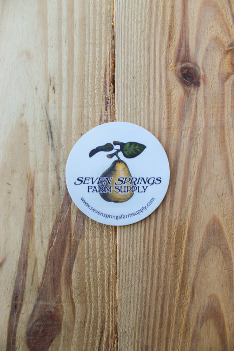 Seven Springs Farm Supply Sticker - Circle