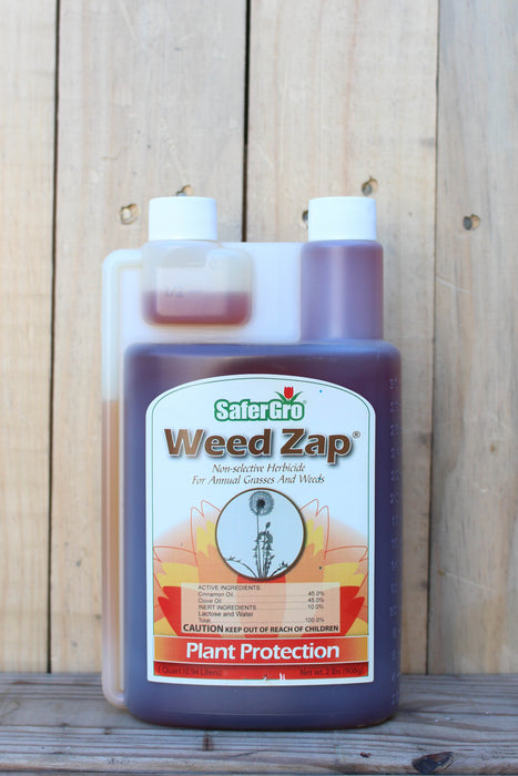 Weed Zap Non-Selective Natural Herbicide - 32 oz