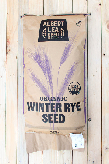 Winter Rye OG - VNS Cover Crop Seed - 50 lb Bag