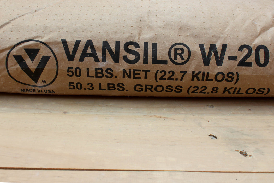 Vansil W-20 Wollastonite (Ca₂O₄Si) - 50 lb Bag