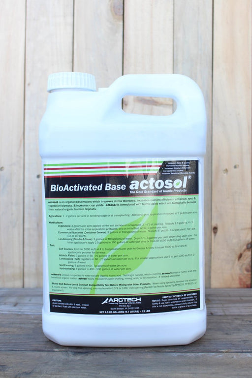 Actosol Organic Biostimulant - 2.5 Gallon - Seven Springs Farm Supply