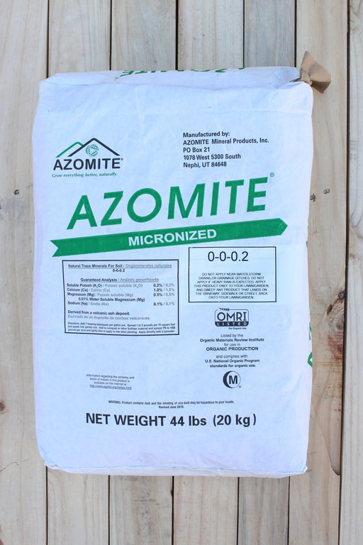 Azomite Micronized Powder - 44 lb Bag - Seven Springs Farm Supply