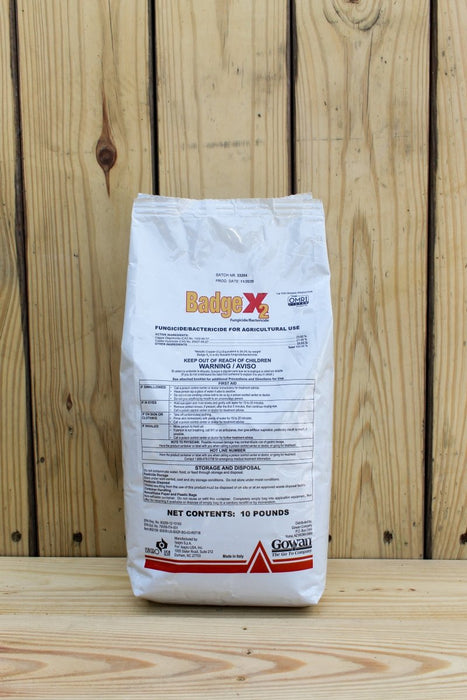 Badge X2 Fungicide/Bactericide - 10 lb Bag - Seven Springs Farm Supply