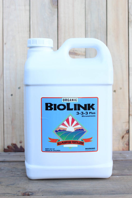 BioLink® All Purpose Liquid (3 - 3 - 3) Plus Micros - 2.5 Gallon - Seven Springs Farm Supply