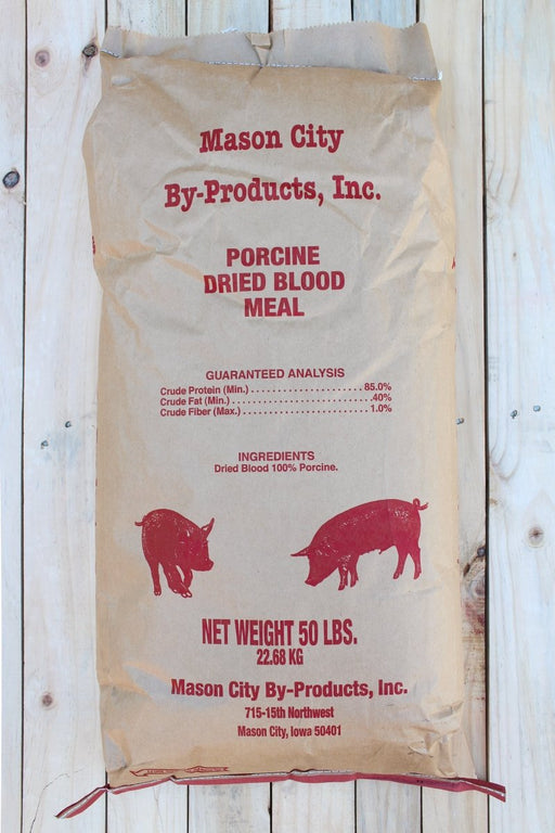 Blood Meal (13 - 0 - 0) - 50 lb Bag - Seven Springs Farm Supply