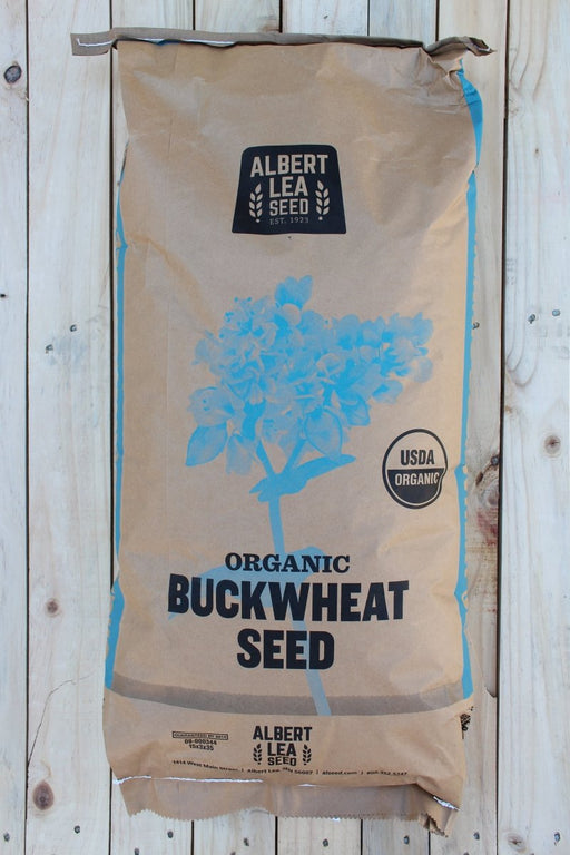 Buckwheat OG Cover Crop Seed - 50 lb Bag - Seven Springs Farm Supply