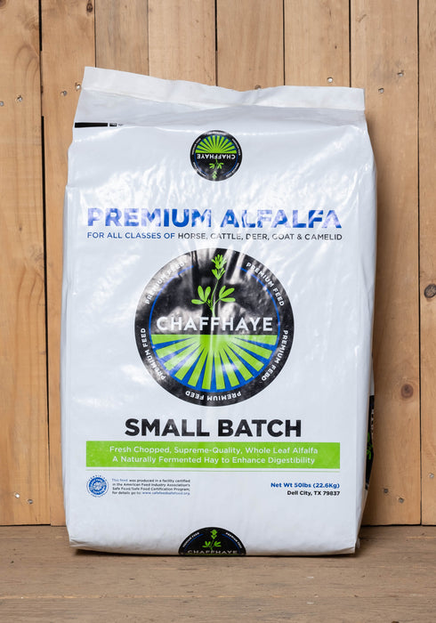 Chaffhaye Non-GMO Alfalfa- 50 lb Bag