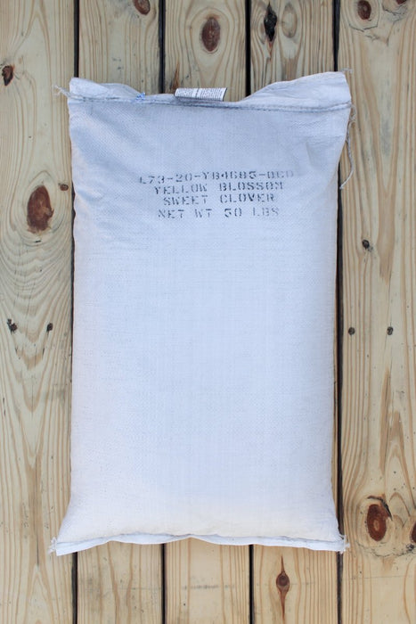 Clover - Sweet Yellow NON OG Cover Crop Seed - 50 lb Bag - Seven Springs Farm Supply