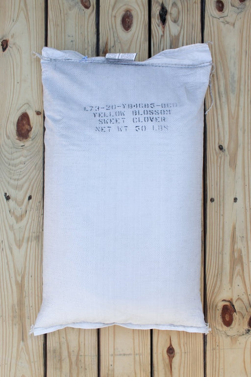 Clover - Sweet Yellow NON OG Cover Crop Seed - 50 lb Bag - Seven Springs Farm Supply