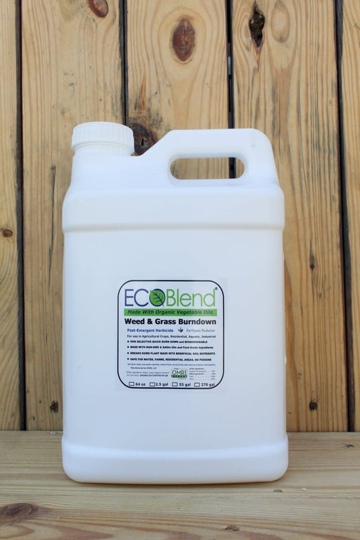 EcoBlend Organic Weed & Grass Burndown - 2.5 Gallon - Seven Springs Farm Supply