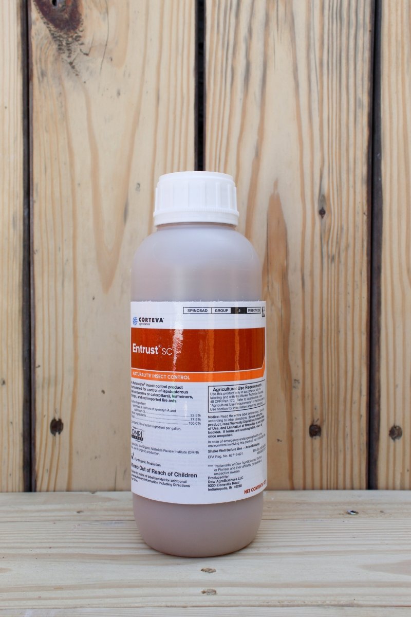 entrust herbicide Entrust SC (22.5% Spinosad)