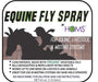 Equine & Livestock Fly Spray - 64 oz - Seven Springs Farm Supply