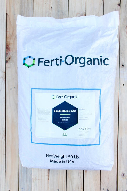Ferti - Organic Soluble Humic Acid - 50 lb Bag - Seven Springs Farm Supply