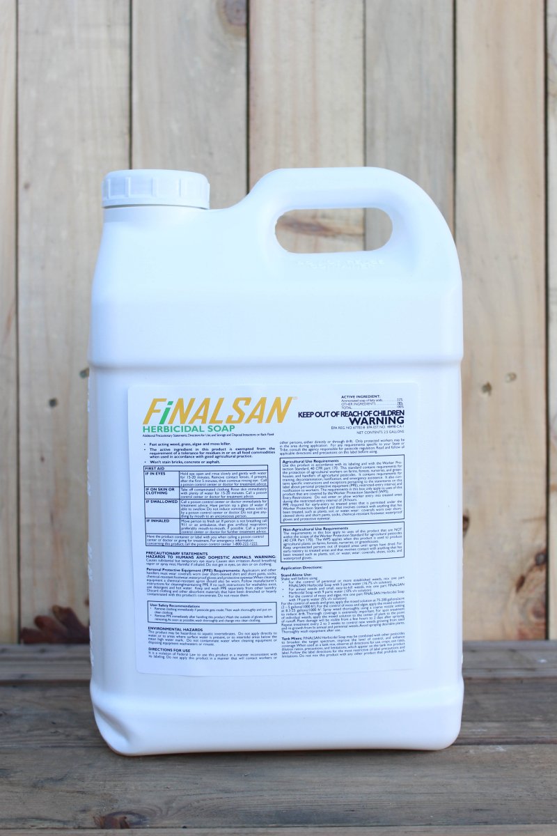 finalsan herbicidal soap FiNALSAN Herbicidal Soap- 2.5 Gallon