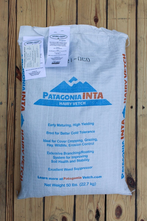 Hairy Vetch Cover Crop Seed - 50 lb Bag - Seven Springs Farm Supply