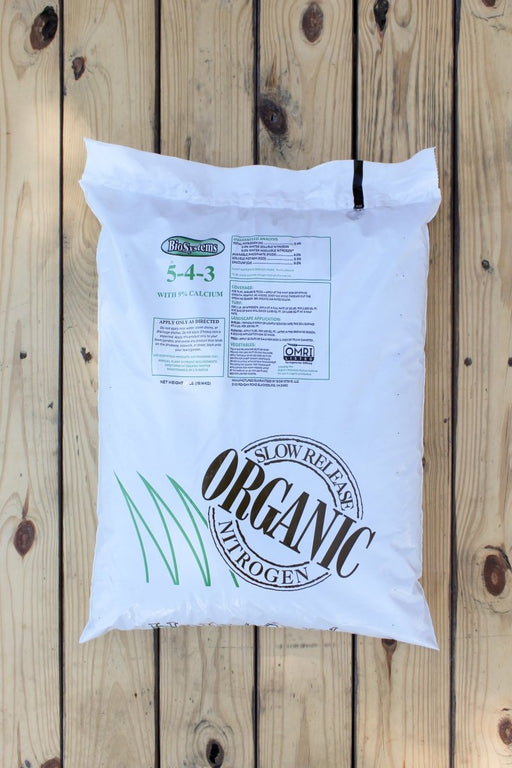Harmony Ag Organic Fertilizer (5 - 4 - 3) 9% Calcium - 40 lb Bag - Seven Springs Farm Supply