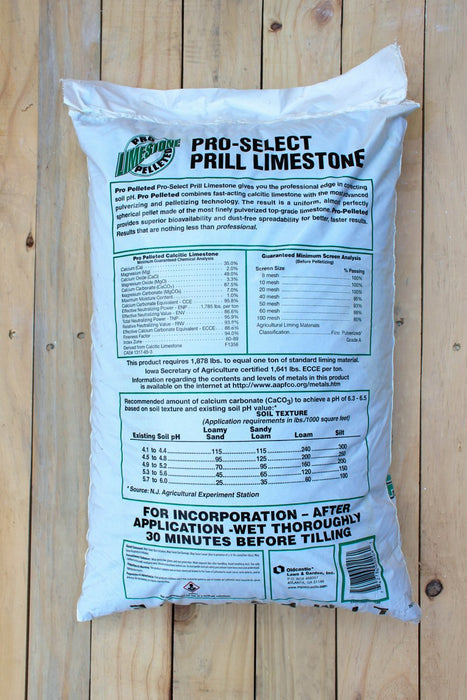 Hi - Cal Lime Pro Pelletized Pro Select Prills - 50 lb Bag - Seven Springs Farm Supply