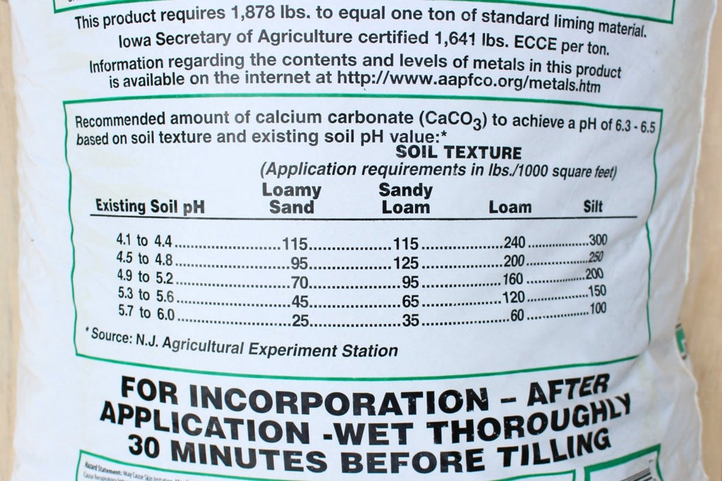 Hi - Cal Lime Pro Pelletized Pro Select Prills - 50 lb Bag - Seven Springs Farm Supply