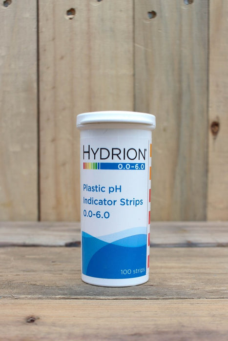 HYDRION® Spectral pH Strips 0.0 - 6.0 - 100 Pack - Seven Springs Farm Supply