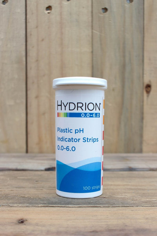 HYDRION® Spectral pH Strips 0.0 - 6.0 - 100 Pack - Seven Springs Farm Supply