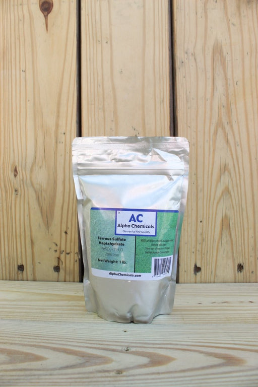 Iron Sulfate Powder 20% - 1 lb Bag - Seven Springs Farm Supply