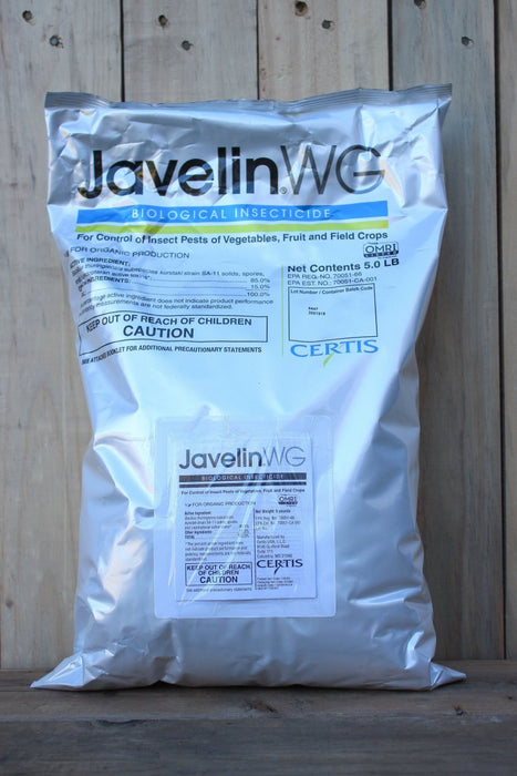 Javelin WG BT - 5 lb Bag - Seven Springs Farm Supply