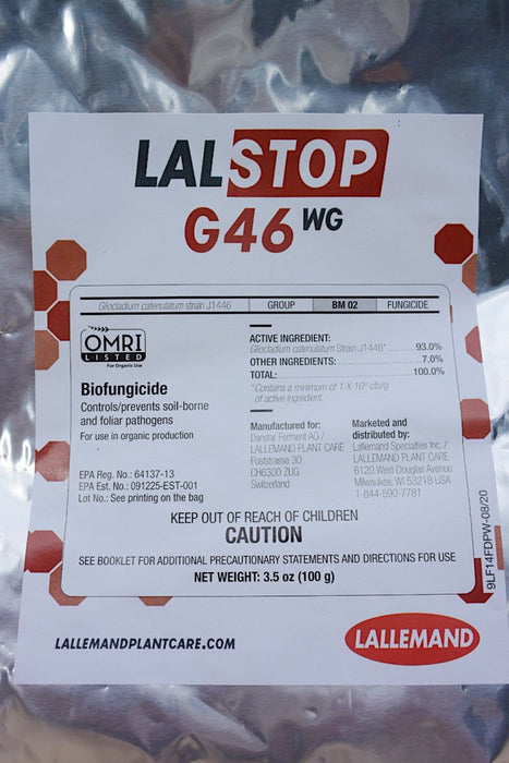 LALSTOP G46 WG Biofungicide 3.5 oz - Seven Springs Farm Supply
