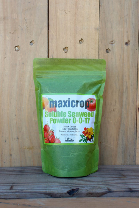 Maxicrop Soluble Seaweed Powder (0 - 0 - 17) - 10.7 oz - Seven Springs Farm Supply