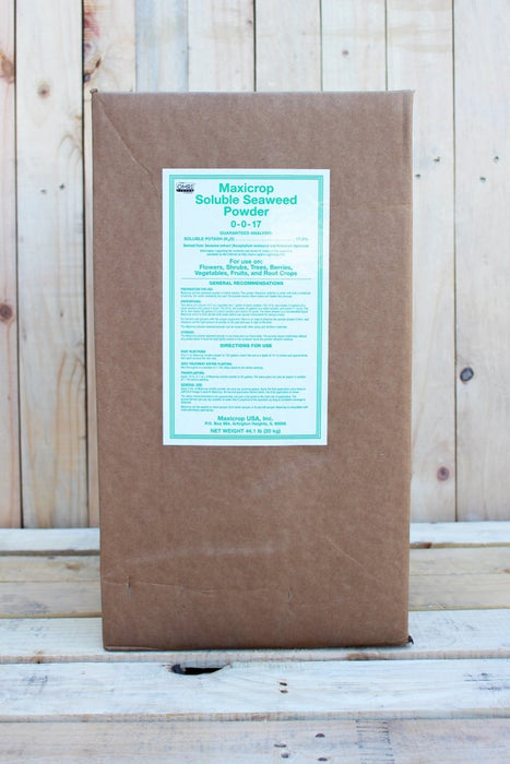 Maxicrop Soluble Seaweed Powder (0 - 0 - 17) - 44 lbs - Seven Springs Farm Supply