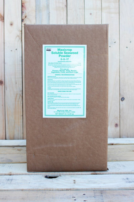 Maxicrop Soluble Seaweed Powder (0 - 0 - 17) - 44 lbs - Seven Springs Farm Supply
