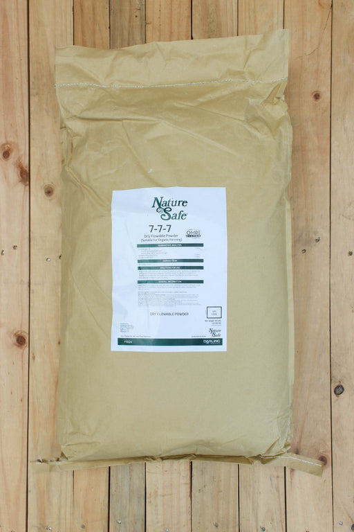 Nature Safe (7 - 7 - 7) Soluble Powder - 50 lb Bag - Seven Springs Farm Supply