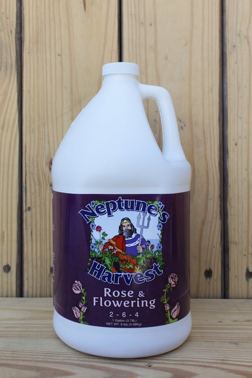 Neptune's Harvest Rose & Flowering (2 - 6 - 4) - 1 Gallon - Seven Springs Farm Supply