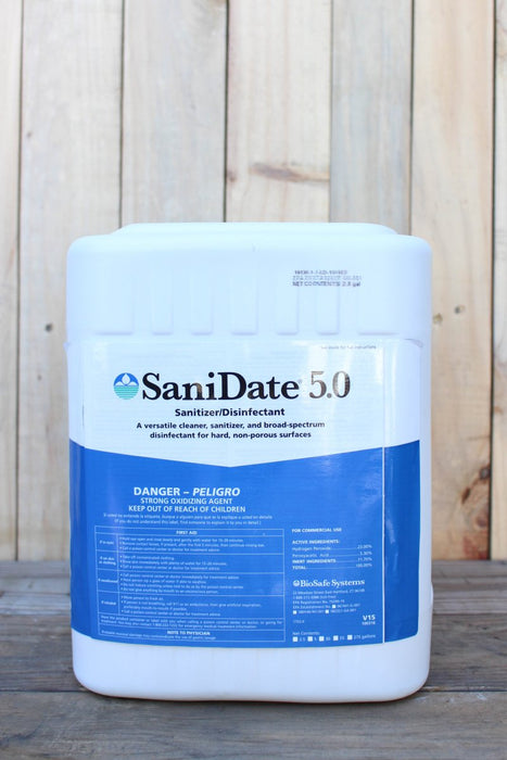 SaniDate 5.0 - 2.5 Gallon - Seven Springs Farm Supply