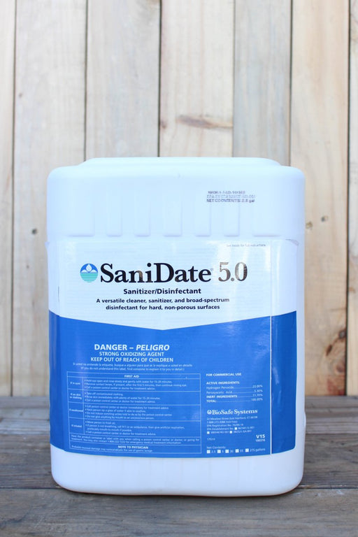 SaniDate 5.0 - 2.5 Gallon - Seven Springs Farm Supply