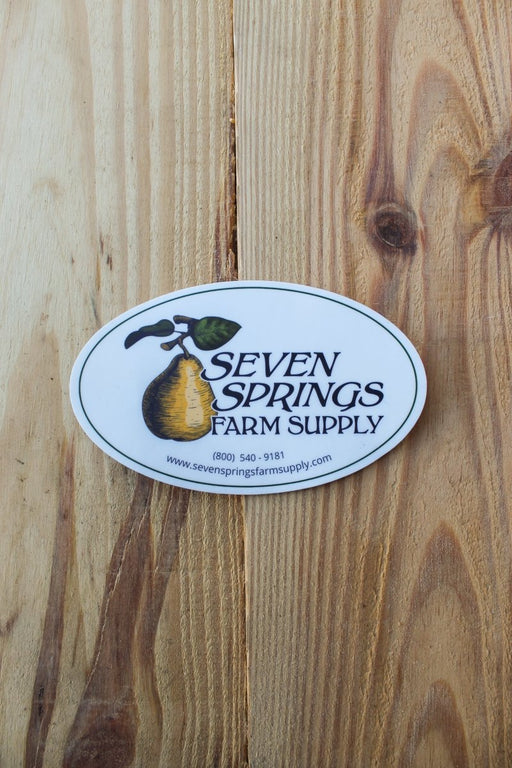 Seven Springs Farm Supply Sticker - Oval - Seven Springs Farm Supply