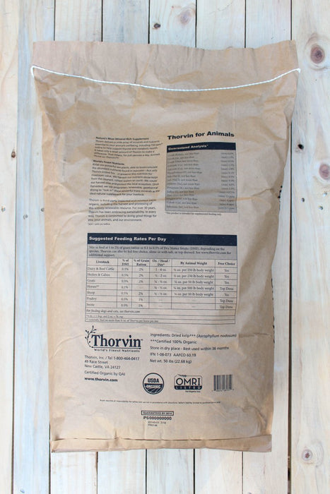 Thorvin Kelp - 50 lb Bag - Seven Springs Farm Supply