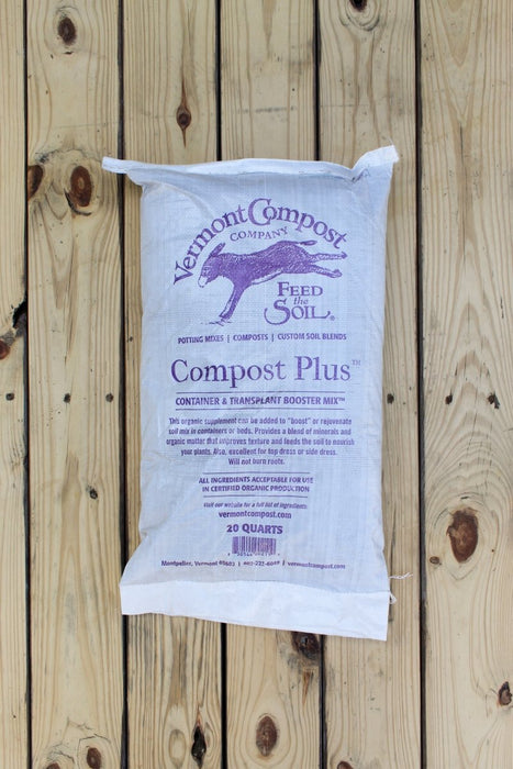 Vermont Compost Compost Plus - 20 Qt Bag - Seven Springs Farm Supply