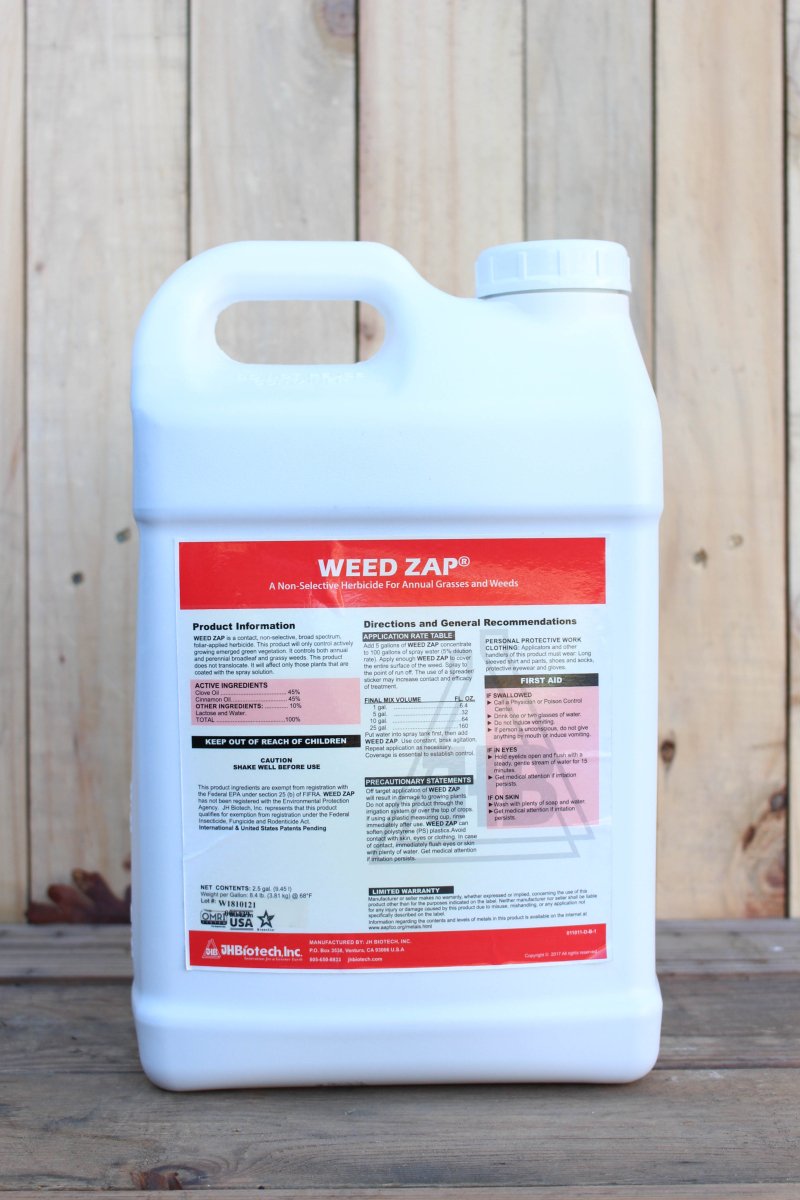 Weed Zap Non-Selective Natural Herbicide