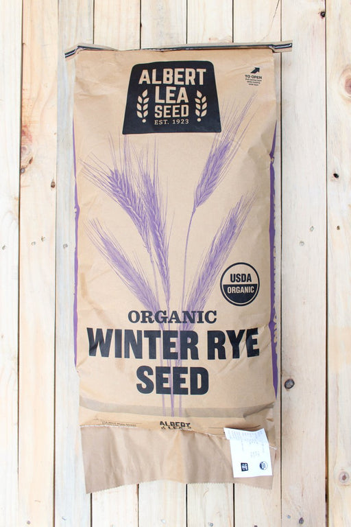 Winter Rye OG - VNS Cover Crop Seed - 50 lb Bag - Seven Springs Farm Supply