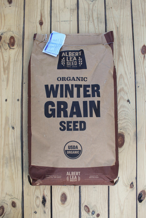 Winter Wheat OG - Red Hard Cover Crop Seed - 50 lb Bag